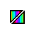 Rainbow (Diagonal Resize 1) cursor