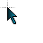 Cyan cursor
