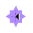 cursor negro estrella transparente cursor