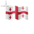 Georgian Flag - Waving cursor