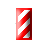 Red Barbor Pole with Bevel cursor