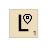 Scrabble location cursor
