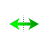 Horizontal resize cursor
