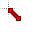 Red Fade Diagonal Resize 1 cursor