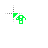 Light green cursor cursor