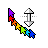 Vertical resize cursor