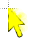 Yellow Flame2 cursor