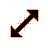 Red Pulse - Diagonal R cursor