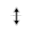 Vertical resize cursor