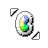 Rainbow Diagonal 1 cursor