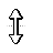 Vertical resize cursor
