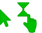 Green Square Grid Cursors cursor preview