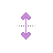 Vertical resize cursor