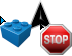 setas simples / simple arrow 2 Cursors cursor preview