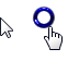 Windows 7 Super Inferior Dark Pink Cursors preview