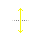 Vertical resize cursor
