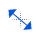 Blue_Diagonal_Resize_1 cursor
