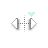 Horizontal resize cursor