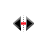 Horizontal resize cursor