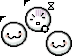 Cute :3 face Cursors preview
