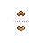 Vertical resize cursor