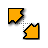 yellow diagonal1 cursor