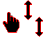 RedGlow Vertical Cursors cursor preview