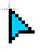 Pixelated blue Cursors preview