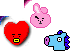 BT21 Cursors cursor preview