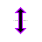 Vertical resize cursor