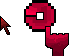 Dark Red Theme Cursors preview