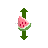 Vertical resize cursor