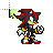 Shadow The Hedgehog [Animated] - Sonic Battle Sprites Cursors preview