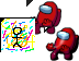 Spooky Month Among us dance Cursors preview