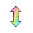 Vertical resize cursor