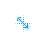 Blue Minimalistic - diagonal resize 1 cursor
