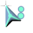 Sci-fi person cursor