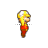 Vertical resize cursor