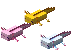 Minecraft Axolotl Cursors cursor preview