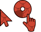 Roof Tile Cursors preview