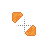 Pyro Diagonal Resize 1 Animated cursor