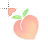Peach Kawaii Cursors preview