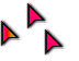 Zinger Bug Glitter and Stripes Cursors preview