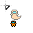 among us spooky maonth dance orange cursor