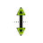 Vertical resize cursor
