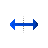 Horizontal resize cursor
