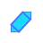 Blue Glass Diagonal Resize 2 cursor