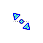 blue numix diagonla resize 1 cursor