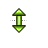 Vertical resize cursor