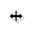 Horizontal resize cursor